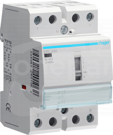 ERC240 230VAC 40A 2NO Stycznik ze ster.ręcznym