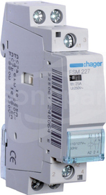 ESM227 1NO+1NC 25A 110/127VAC Stycznik