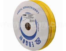 DPF 6,5/20 YL Profil owalny PCV do nadruku