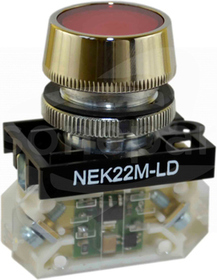NEK22MLDc 24-230VAC/DC czerwony Lampka diodowa