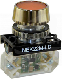 NEK22MLDBż 24-230VAC/DC żółty Lampka diodowa