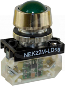 NEK22MLDSz 24-230VAC/DC zielony Lampka diodowa