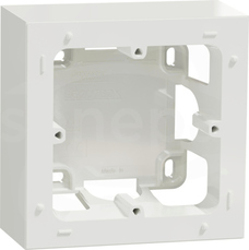 Odace S520762 1-krotna biała Podstawa natynkowa