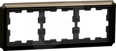 Merten MTN4030-4752 złoty Ramka 3-krotna