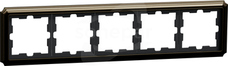Merten MTN4050-4752 złoty Ramka 5-krotna