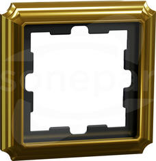 Merten MTN4010-4741 mocca Metal ik Ramka 1-krotna