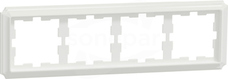 Merten MTN4040-4735 biały lotos Ramka 4-krotna