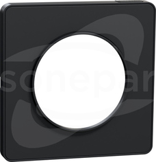 Odace S540802 (antracyt) aluminium Ramka 1-krotna