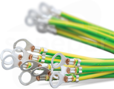 ECFA220 M6/M8 6mm2 (10zest.) Kabel uziemiający