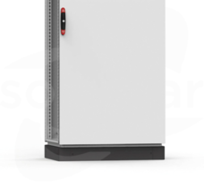 PF1100 100x1000 stal miękka RAL7022 (2szt) Cokół przód/tył do szafy modułowej