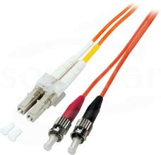 MM LC-ST OM2 DUPLEX 3m Patchcord światłowodowy