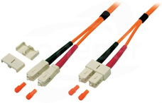 MM SC-SC OM2 DUPLEX 1m Patchcord światłowodowy