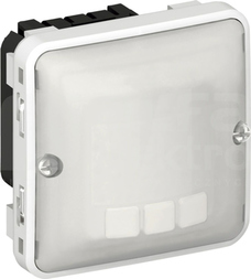 PLEXO55 1000W IP55 Mechanizm łącznika z detektorem ruchu