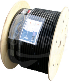 819135 czarny Przewód w izolacji HVI fi20mm