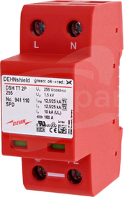 DEHNSHIELD DSH TT 2P 255 Ogranicznik przepięć B+C