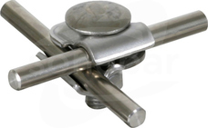390259 MMV Zacisk uniwersalny 6-8mm NIRO