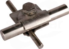 392059 MV Zacisk 8-10/16mm stal nierdzewna NIRO
