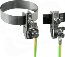 27-29mm NIRO Obejma taśmowa do rur