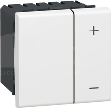 M45 400W biały Ściemniacz przyciskowy