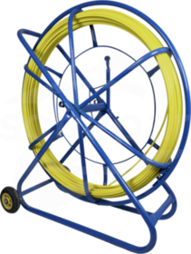 NPK-80-250-SK fi.8mm 250m z kółkami Pilot z włókna szklanego FRP