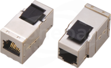 RJ45-RJ45 STP kat.6A Łącznik panela