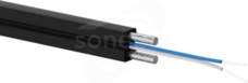 FO SM 4J 9/125 czarny Kabel światłowodowy bezhalogenowy