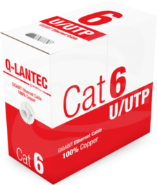 U/UTP kat.6 4PR PVC (305m) Q-LANTEC Przewód teleinformatyczny