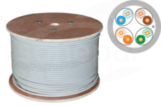 U/FTP 4x2x23AWG kat.6A Dca (500m) Przewód teleinformatyczny (STP)