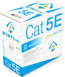 UTP 4x2x26/7AWG kat.5e PVC szary (305m) Przewód teleinformatyczny