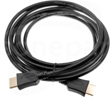 HDMI 5m v2.0 HighS z Ethernet czarny złocone zł. Kabel teleinformatyczny HDMI