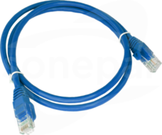 U/UTP kat.6 PVC 3.0m niebieski Patchcord
