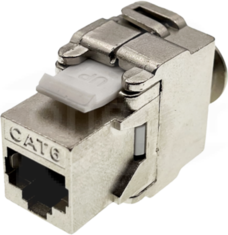 RJ45 STP kat.6 Moduł keystone