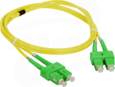 FO SC/APC-SC/APC SM 9/125 3m duplex Patchcord