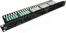ISDN 50 portów LSA Patch panel