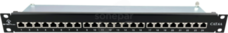 STP kat.6A 24 porty Patch panel