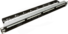 UTP kat.6 LSA 24 porty Patch panel