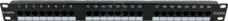 1U 19" UTP kat.6 Patchpanel