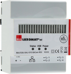 ROUTER2-DALI-SYS-BACnet-REG biały Router