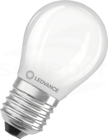 LED CL P 40 DIM 4,8W/827 E27 470lm FROSTED Źródło LED (F) filament