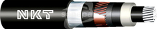 XRUHAKXS1  1x70/25 /20kV RMC  czarny Kabel energetyczny średniego napięcia
