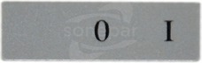 BET08-01 0-I Tabliczka opisowa