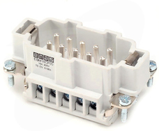 T0-EB010CF00 10-pin 16A Wsad męski do pokrywy metalowej