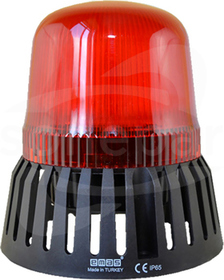 IT120R024Z 24VA/DC fi120 czerwony 70-105dB Lampa wielofunckyjna z dźwiękiem