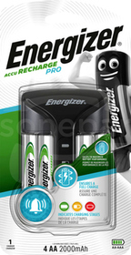 PRO CHARGER+4xPOWER PLUS AA Ładowarka do akumulatorów