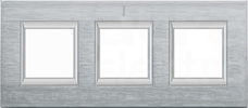 AXOLUTE 3x2M chrom mat Ramka prostokątna