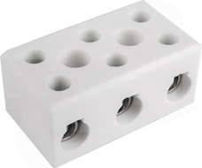 CPO-30A-3P 16mm2 Złączka porcelanowa trójkr.
