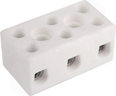 CPO-10A-3P 6mm2 Złączka porcelanowa trójkr.