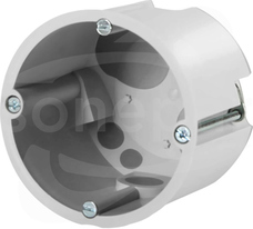 SP3700 fi 68mm 58mm szary Puszka dźwiękoszczelna z membranami