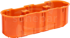 M3x60DF MULTIWALL SLIM pomarańczowy Puszka podtynkowa