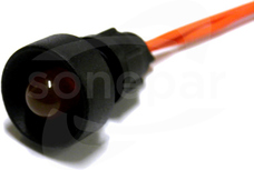 KLP 10O 230V pomar. Lampka LED